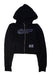 A Black Hooded Sweatshirts from Acmé de la vie in size 14Y for girl. (Front View)