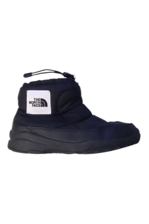 A Navy Winter Boots from The North Face in size 10Y for neutral. (Front View)