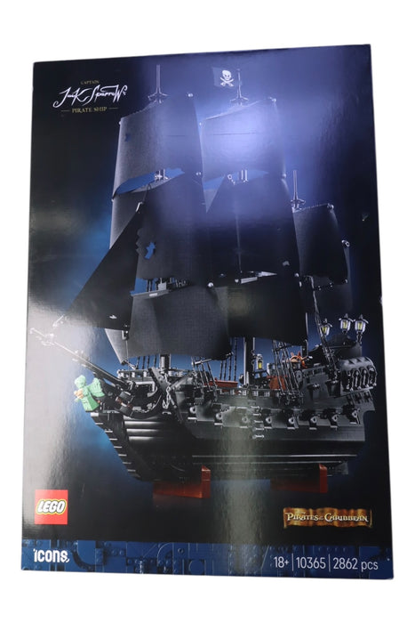 A Black Lego & Building Blocks from LEGO in size O/S for neutral. (Front View)