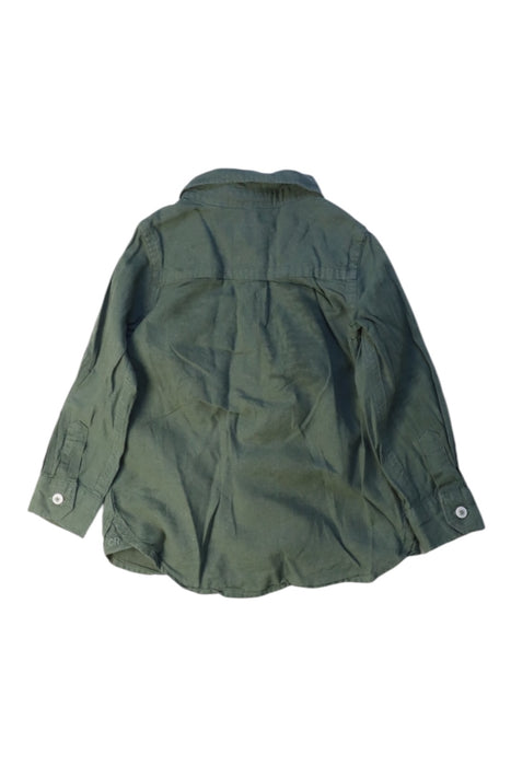 A Green Long Sleeve Shirts from Country Road in size 18-24M for boy. (Back View)