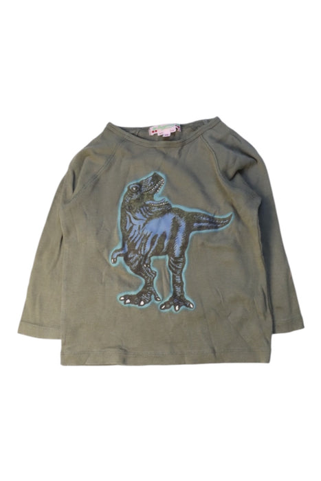 A Green Long Sleeve T Shirts from Bonpoint in size 12-18M for boy. (Front View)