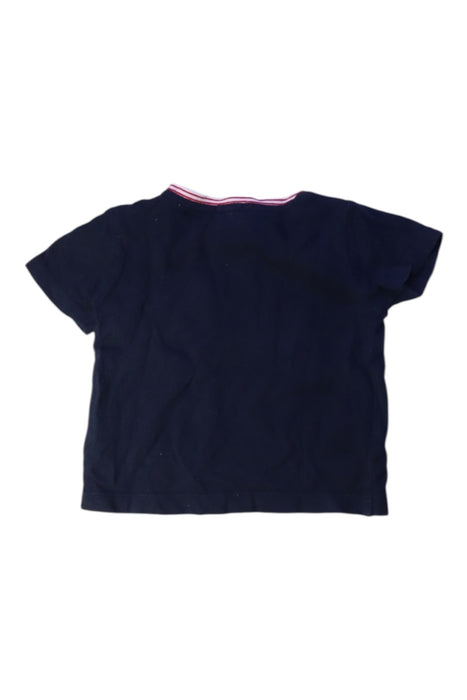 A Navy Short Sleeve T Shirts from Bout'Chou in size 2T for boy. (Back View)