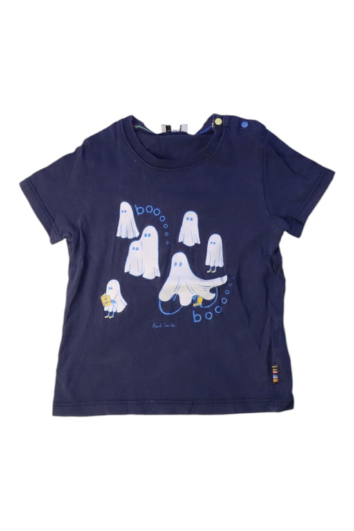 A Navy Short Sleeve T Shirts from Paul Smith in size 12-18M for boy. (Front View)