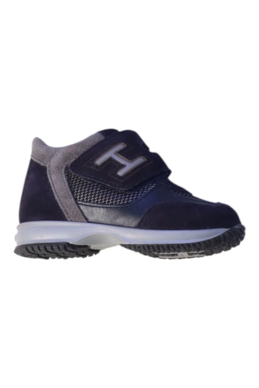 A Blue Sneakers from Hogan in size 12-18M for boy. (Front View)