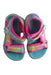 A Multicolour Sandals from Skechers in size 4T for girl. (Back View)