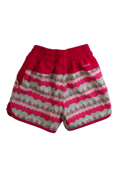A Pink Shorts from Columbia in size 3T for girl. (Back View)