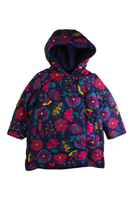 A Navy Puffer/Quilted Coats & Outerwear from DPAM in size 4T for girl. (Back View)