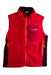 A Red Outerwear Vests from Mont-bell in size 5T for neutral. (Front View)
