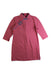 A Pink Long Sleeve Dresses from Chouchou Chic in size 4T for girl. (Front View)