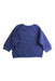 A Navy Long Sleeve Tops from Polarn O. Pyret in size 3-6M for neutral. (Back View)