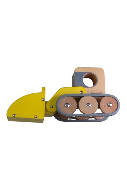 A Yellow Wooden Toys from Janod in size 2T for boy. (Front View)