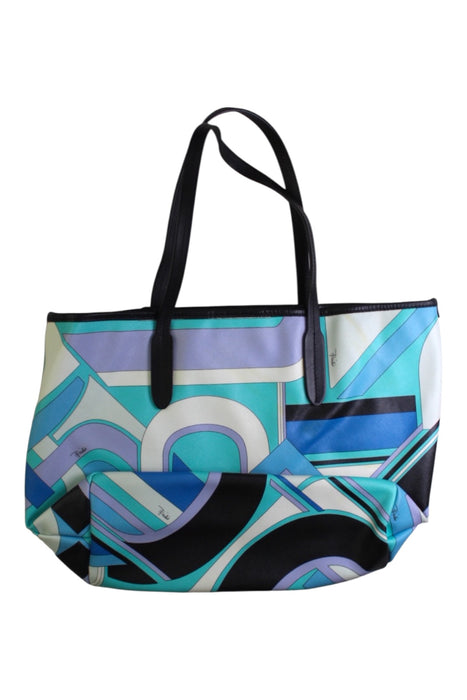 A Blue Bags from Emilio Pucci in size 14Y for girl. (Back View)