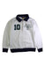 A White Zippered Sweatshirts from Polo Ralph Lauren in size 10Y for boy. (Front View)