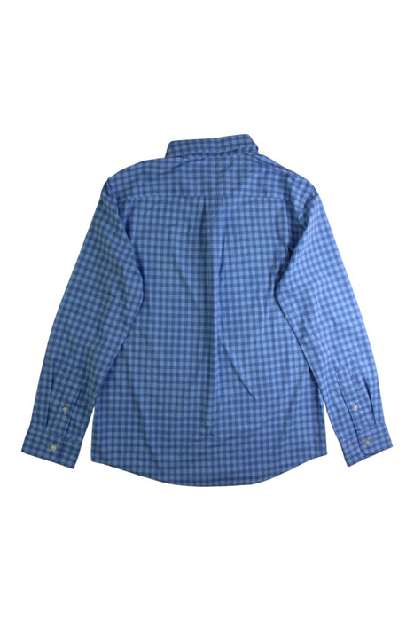 A Blue Long Sleeve Shirts from Vineyard Vines in size 8Y for boy. (Back View)