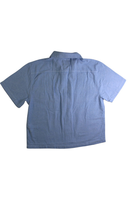 A Blue Short Sleeve Shirts from Billionaire Boys Club in size 9Y for boy. (Back View)