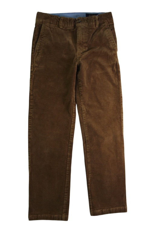 A Brown Casual Pants from Polo Ralph Lauren in size 10Y for boy. (Front View)