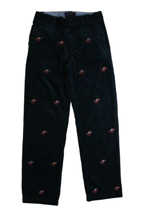 A Black Casual Pants from Polo Ralph Lauren in size 10Y for boy. (Front View)