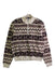 A Brown Zippered Sweatshirts from Polo Ralph Lauren in size 12Y for girl. (Front View)