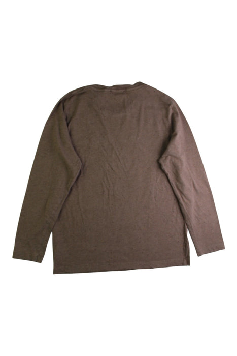 A Brown Long Sleeve T Shirts from Bonpoint in size 12Y for boy. (Back View)