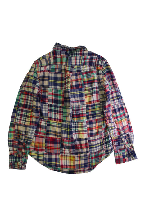 A Multicolour Long Sleeve Shirts from Polo Ralph Lauren in size 8Y for boy. (Back View)