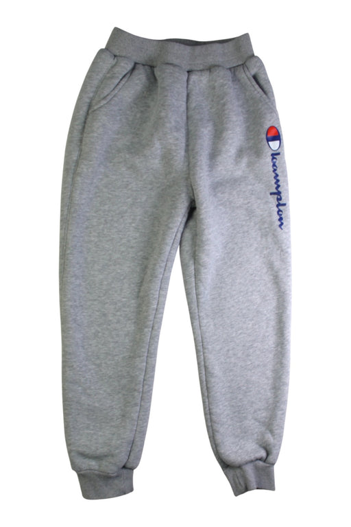 A Grey Sweatpants from Champion in size 10Y for neutral. (Front View)