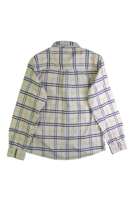 A White Long Sleeve Shirts from Tommy Hilfiger in size 10Y for boy. (Back View)