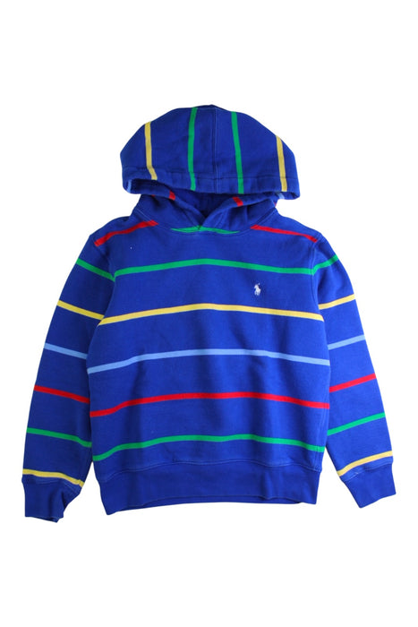 A Multicolour Hooded Sweatshirts from Polo Ralph Lauren in size 10Y for boy. (Front View)