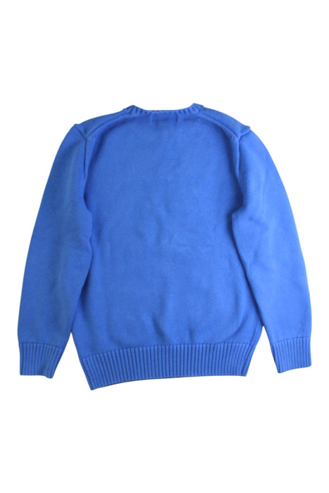 A Blue Knit Sweaters from Polo Ralph Lauren in size 10Y for boy. (Back View)