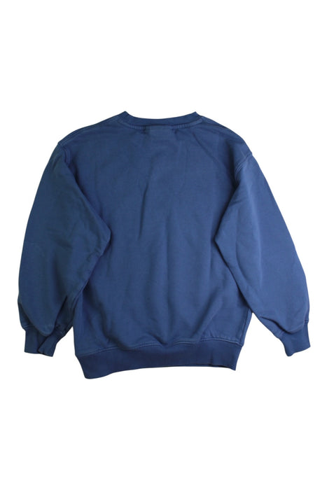 A Blue Crewneck Sweatshirts from Molo in size 10Y for boy. (Back View)
