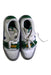A White Sneakers from Air Jordan in size 11Y for boy. (Back View)