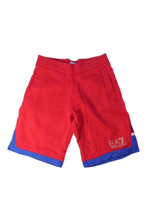 A Red Shorts from Armani in size 8Y for boy. (Front View)