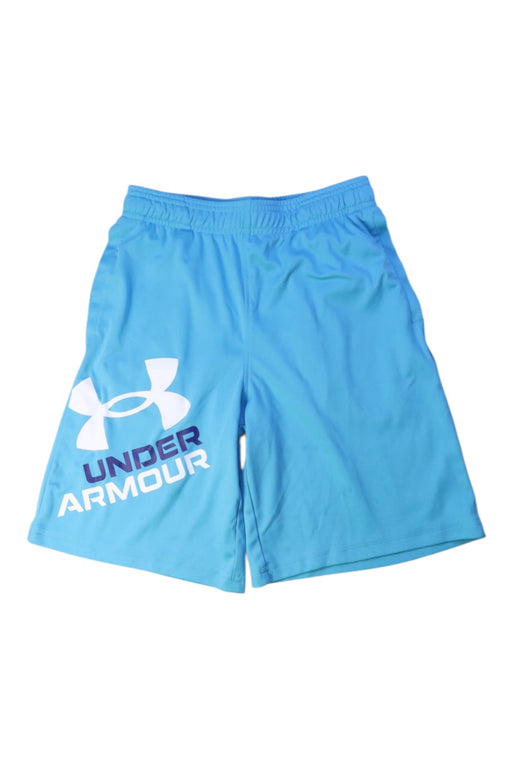 A Blue Active Shorts from Under Armour in size 10Y for boy. (Front View)