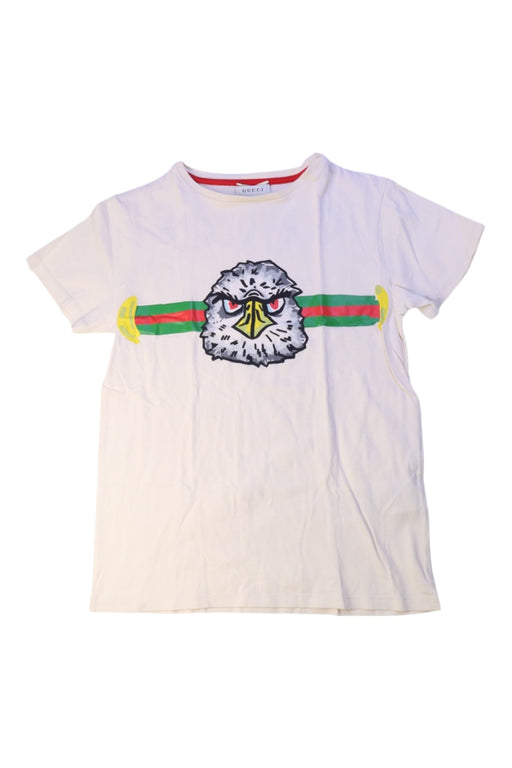 A White Short Sleeve T Shirts from Gucci in size 10Y for neutral. (Front View)