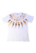 A White Short Sleeve T Shirts from Neil Barrett Kids in size 10Y for boy. (Front View)