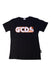 A Black Short Sleeve T Shirts from GCDS in size 12Y for boy. (Front View)
