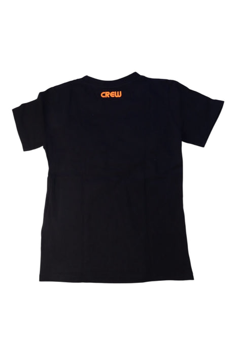 A Black Short Sleeve T Shirts from GCDS in size 12Y for boy. (Back View)