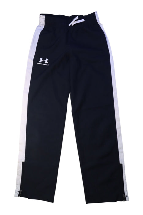 A Black Sweatpants from Under Armour in size 10Y for boy. (Front View)