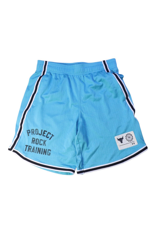A Blue Active Shorts from Under Armour in size 10Y for boy. (Front View)