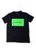 A Black Short Sleeve T Shirts from Armani in size 12Y for boy. (Front View)