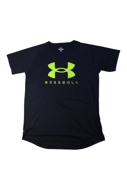 A Black Active Tops from Under Armour in size 14Y for boy. (Front View)
