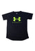 A Black Active Tops from Under Armour in size 14Y for boy. (Front View)
