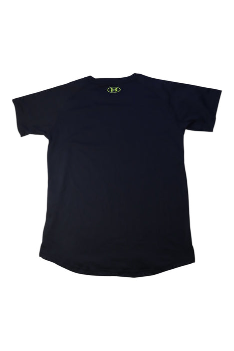 A Black Active Tops from Under Armour in size 14Y for boy. (Back View)