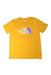 A Yellow Short Sleeve T Shirts from The North Face in size 12Y for neutral. (Front View)
