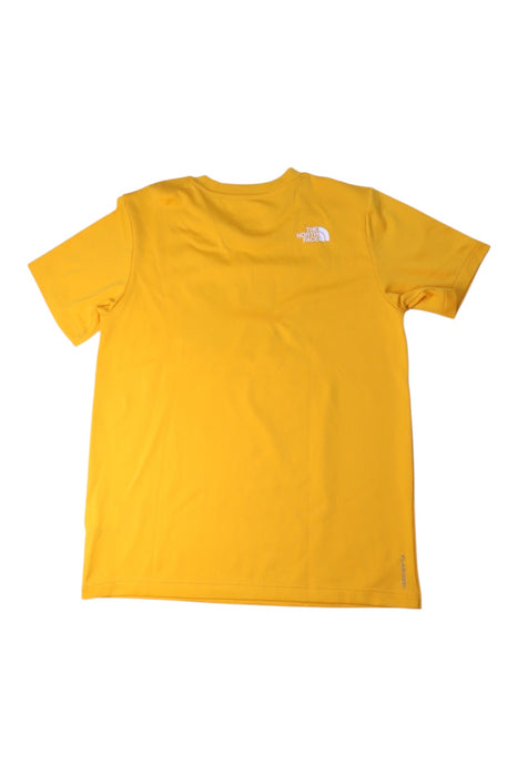 A Yellow Short Sleeve T Shirts from The North Face in size 12Y for neutral. (Back View)