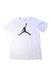 A White Short Sleeve T Shirts from Air Jordan in size 14Y for boy. (Front View)