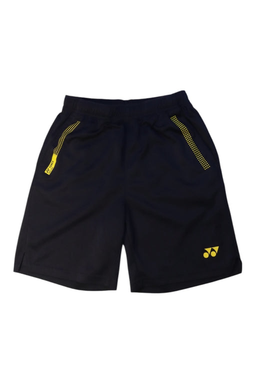 A Black Active Shorts from Yonex in size 12Y for boy. (Front View)
