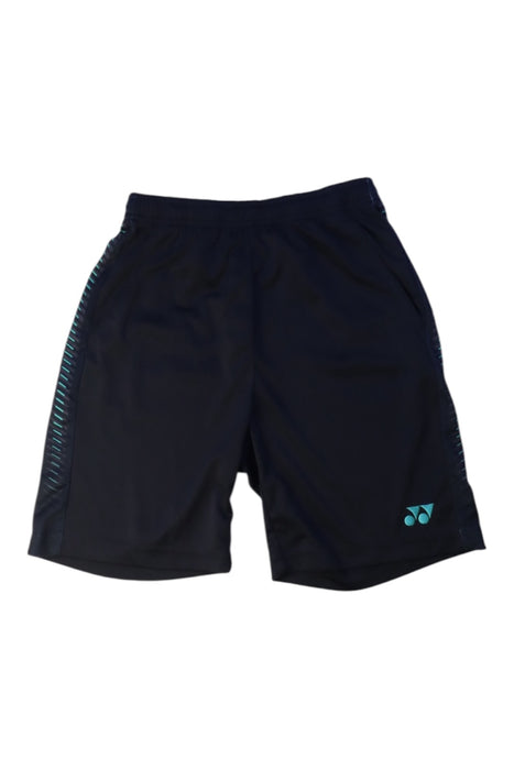 A Black Active Shorts from Yonex in size 12Y for boy. (Front View)
