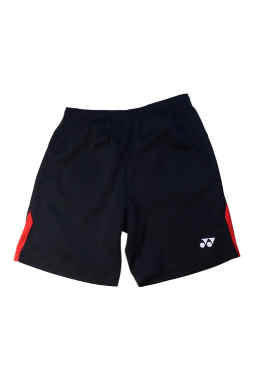 A Black Active Shorts from Yonex in size 12Y for boy. (Front View)