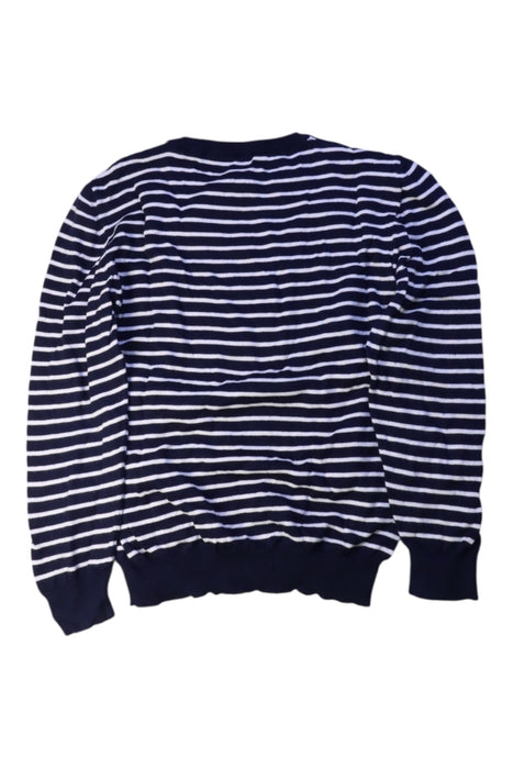 A Navy Crewneck Sweatshirts from Nº21 in size 7Y for neutral. (Back View)