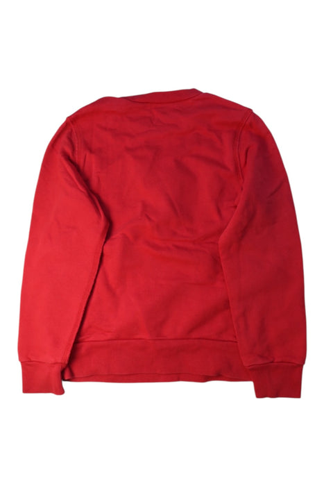 A Red Crewneck Sweatshirts from Nº21 in size 10Y for boy. (Back View)